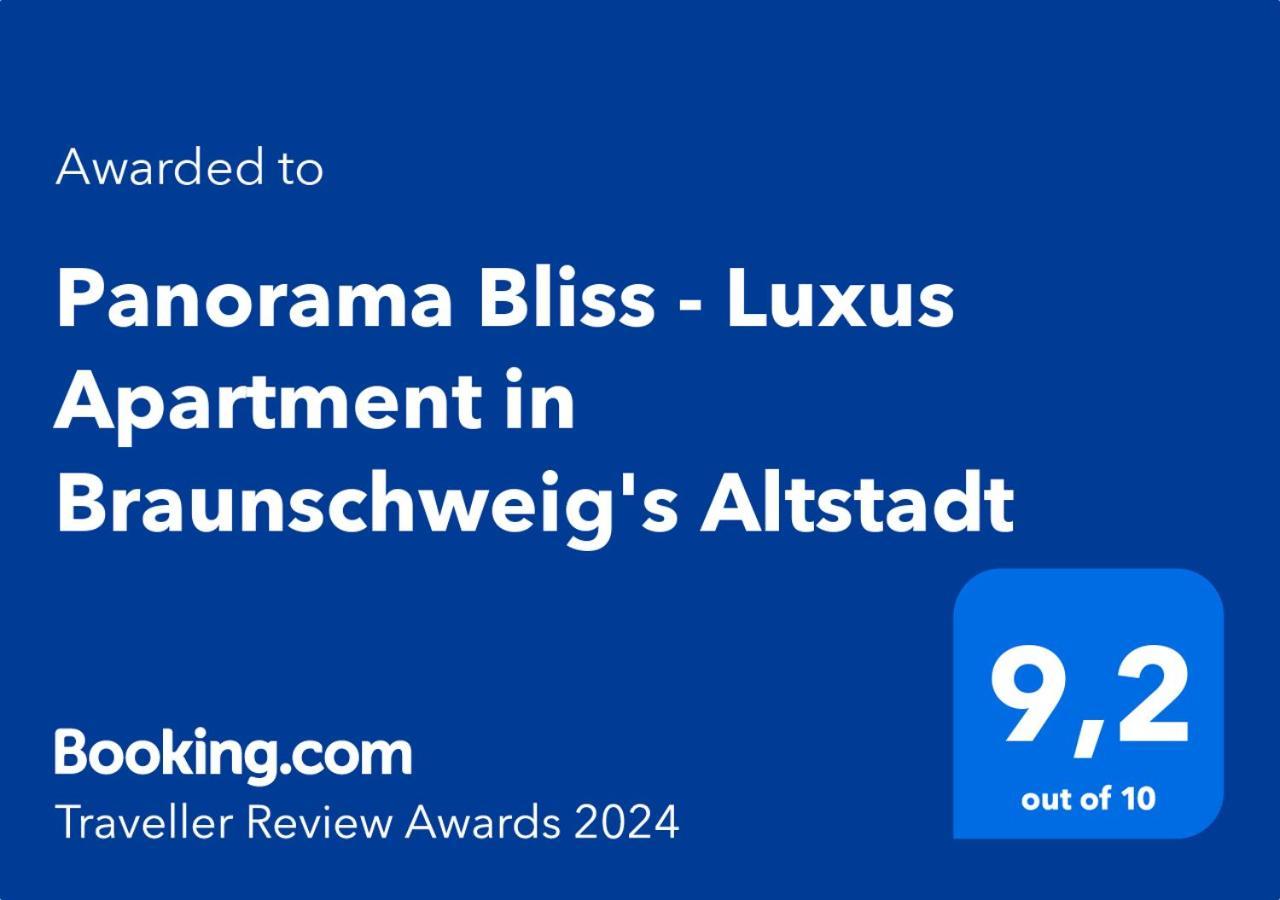 Panorama Bliss - Luxus Apartment In Braunschweig'S Altstadt Luaran gambar